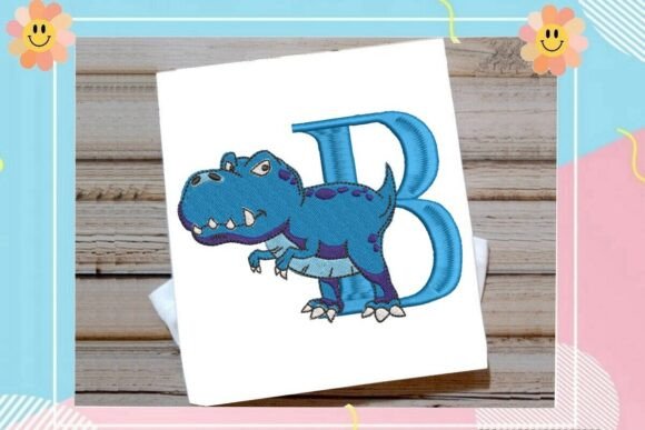 Dinosaur Monogram Alphabet Letter B: Boutique Review