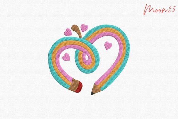 Heart Apple Pencil School Love: A Holiday Design Review