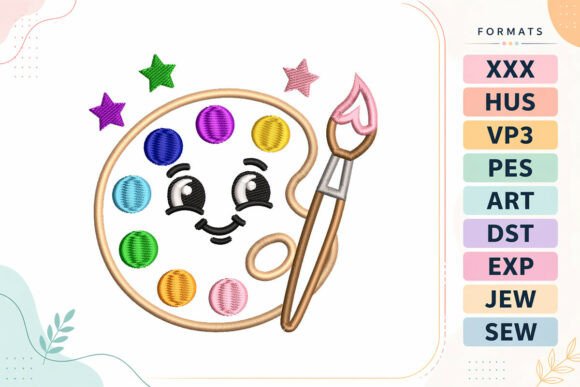 Paint Palette Back to School: An Embroidery Seller Review