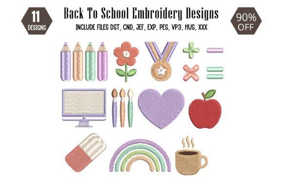 Teacher Embroidery Design: A Seasonal Shop Review
