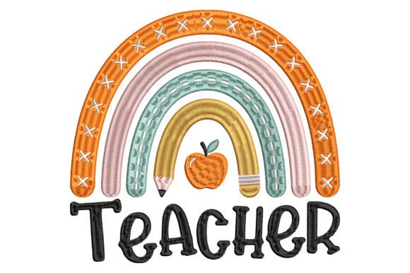Teacher Rainbow Embroidery: A Designer’s Review